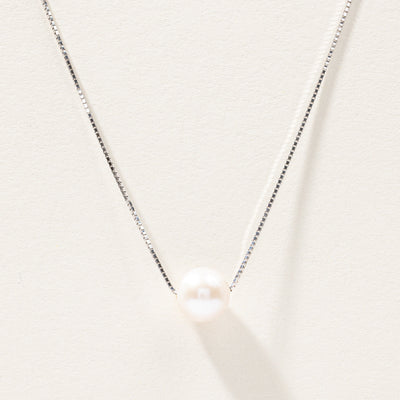 Pearl Pendant Necklace | 18