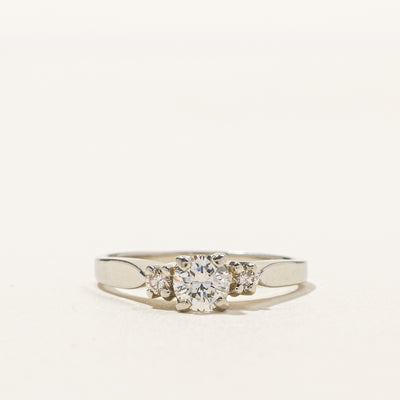 Three Stone Diamond Ring | 0.50ctw | SZ 6.5 |