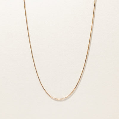 Gold Box Chain | 24