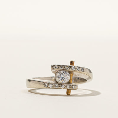 Bypass Canadian Diamond Ring | 0.44ctw | SZ 6.5 |