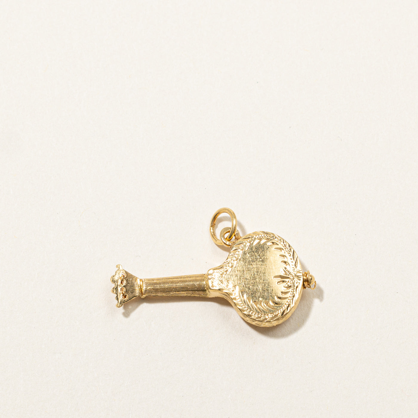 Gold Cello Pendant