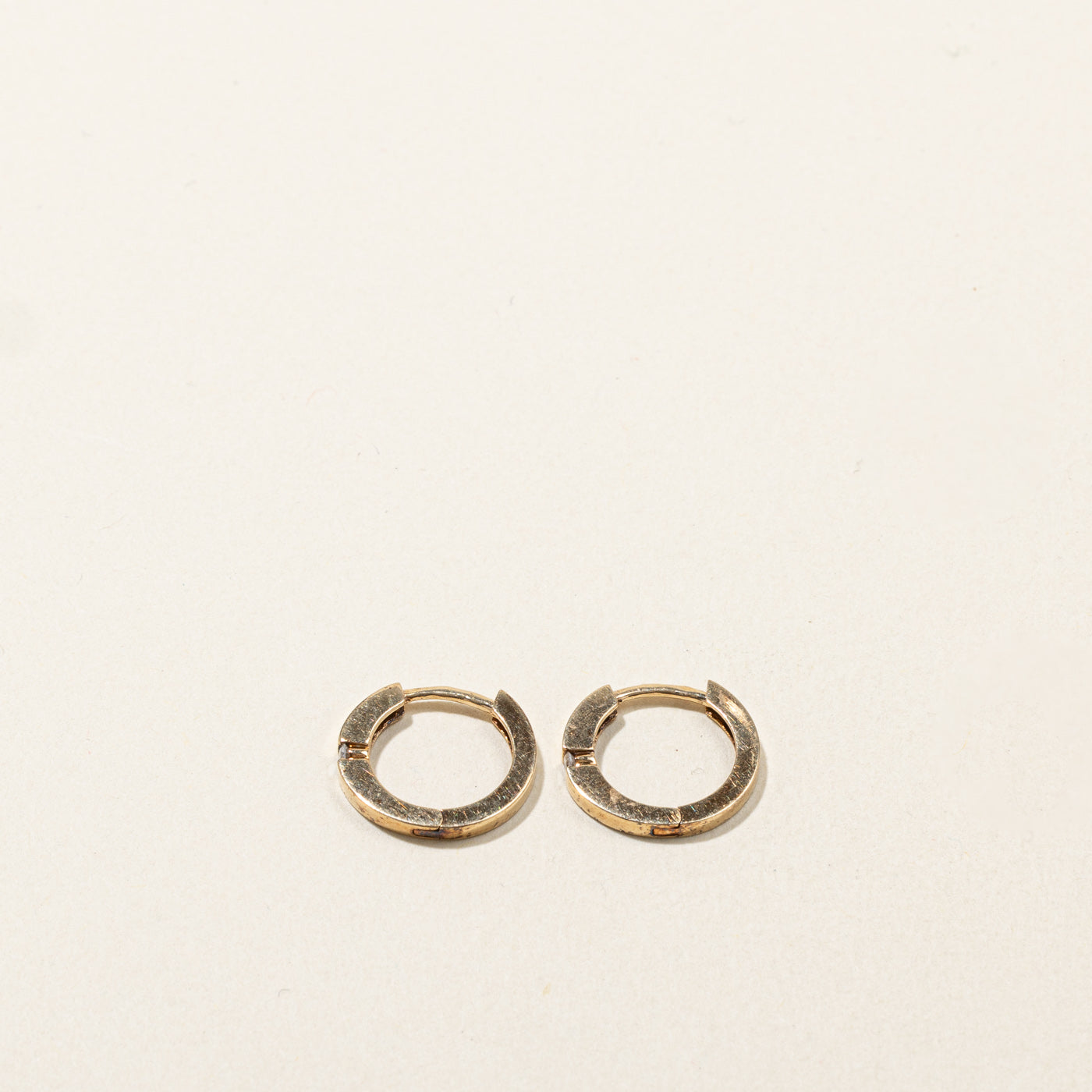 Boucles d'oreilles créoles en diamant | 0,04 ct | 