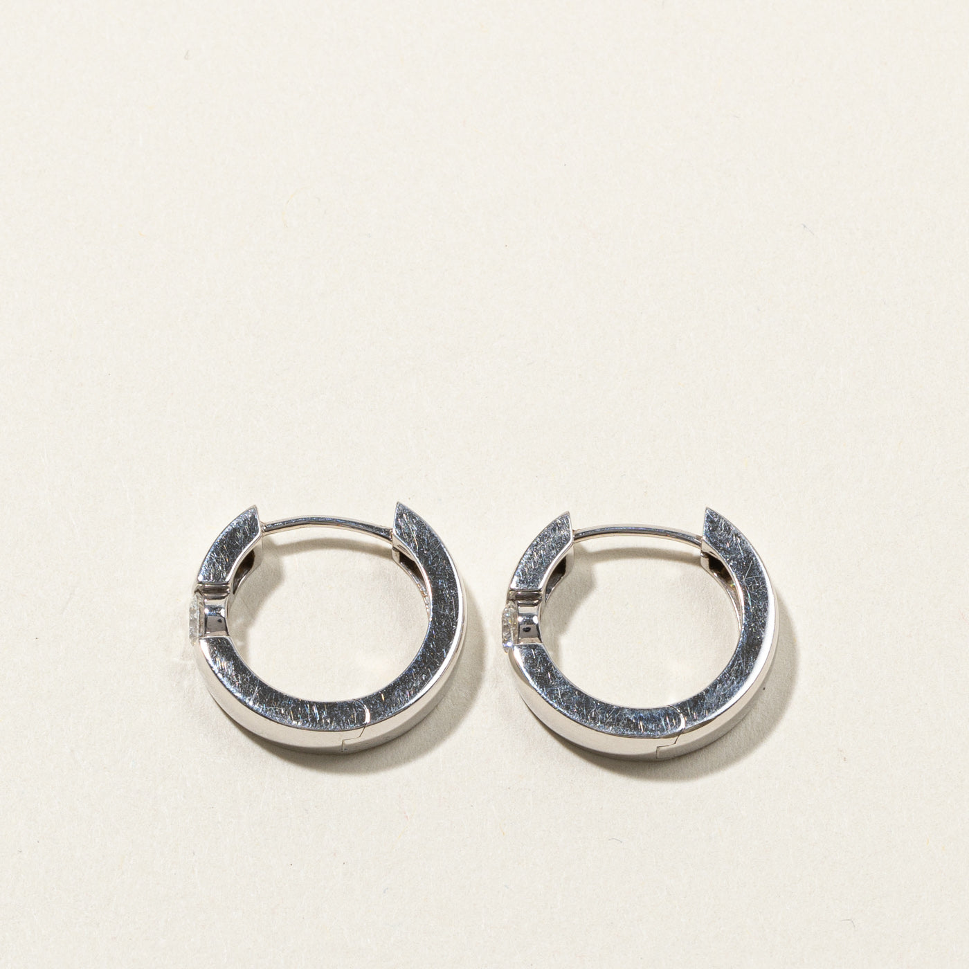 Canadian Diamond Huggie Earrings | 0.50ctw |