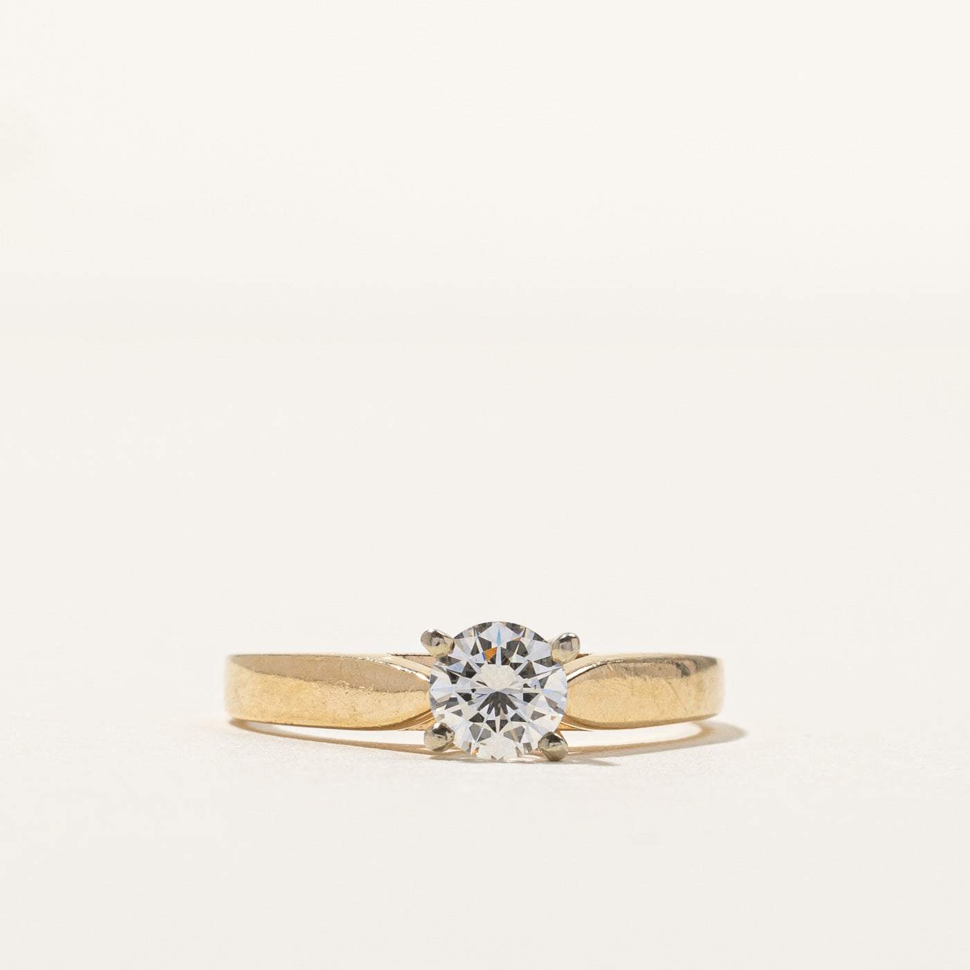 Solitaire Diamond Ring | 0.36ct | SZ 4.25 |
