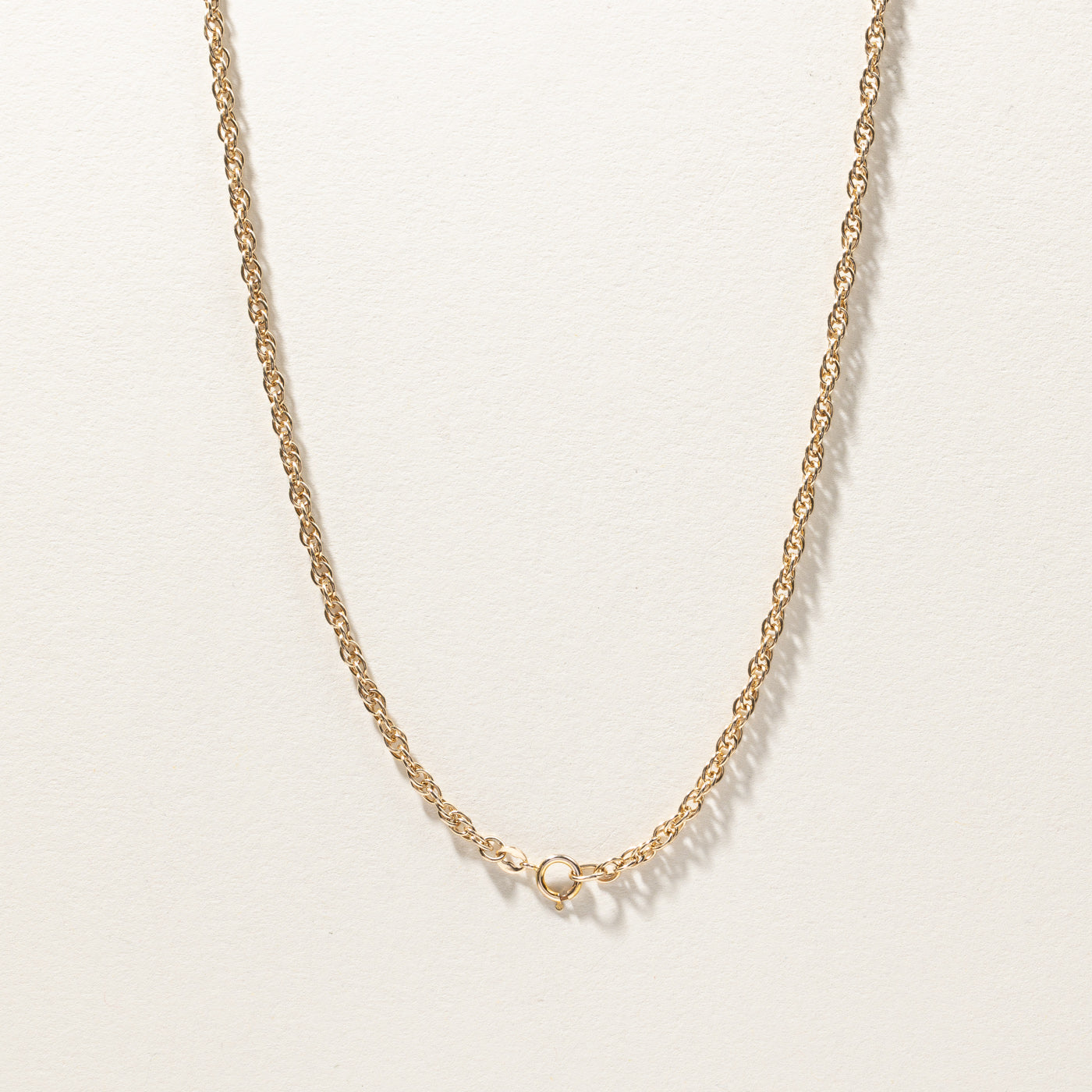 Gold Prince Of Wales Chain | 18"|