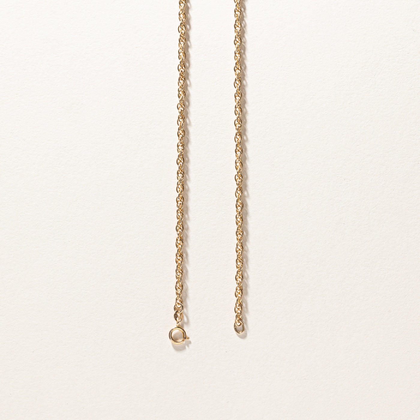 Gold Prince Of Wales Chain | 18"|