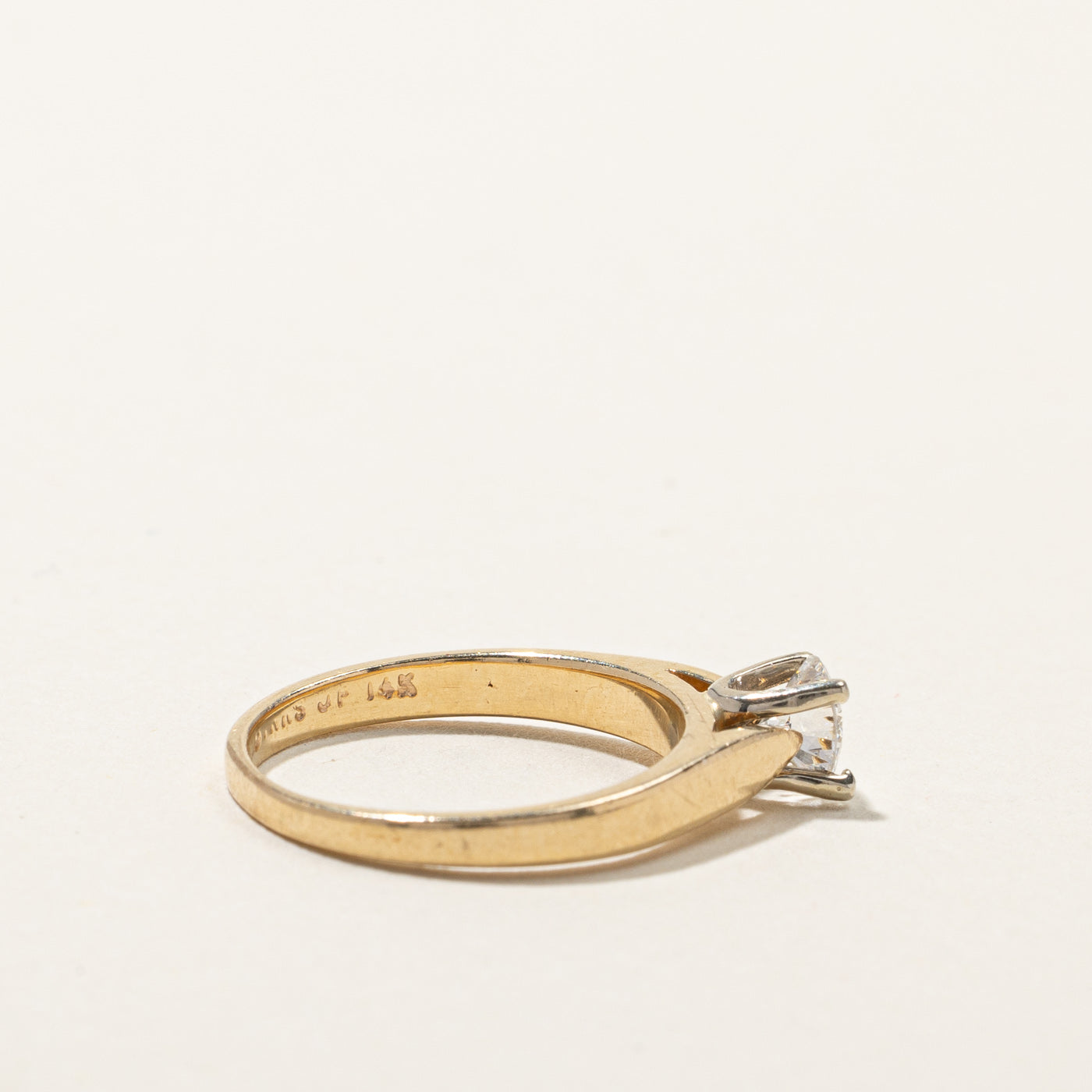 Solitaire Diamond Ring | 0.36ct | SZ 4.25 |