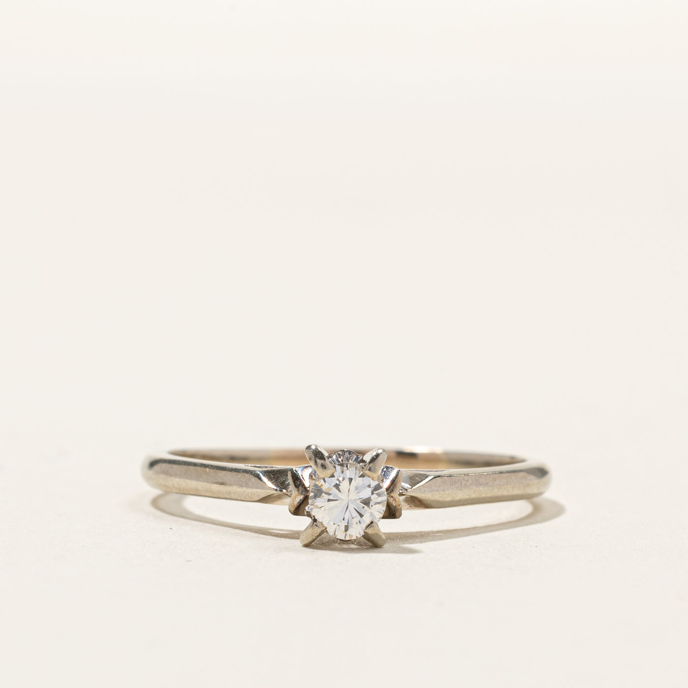 High Set Diamond Ring | 0.20ct | SZ 8.75 |