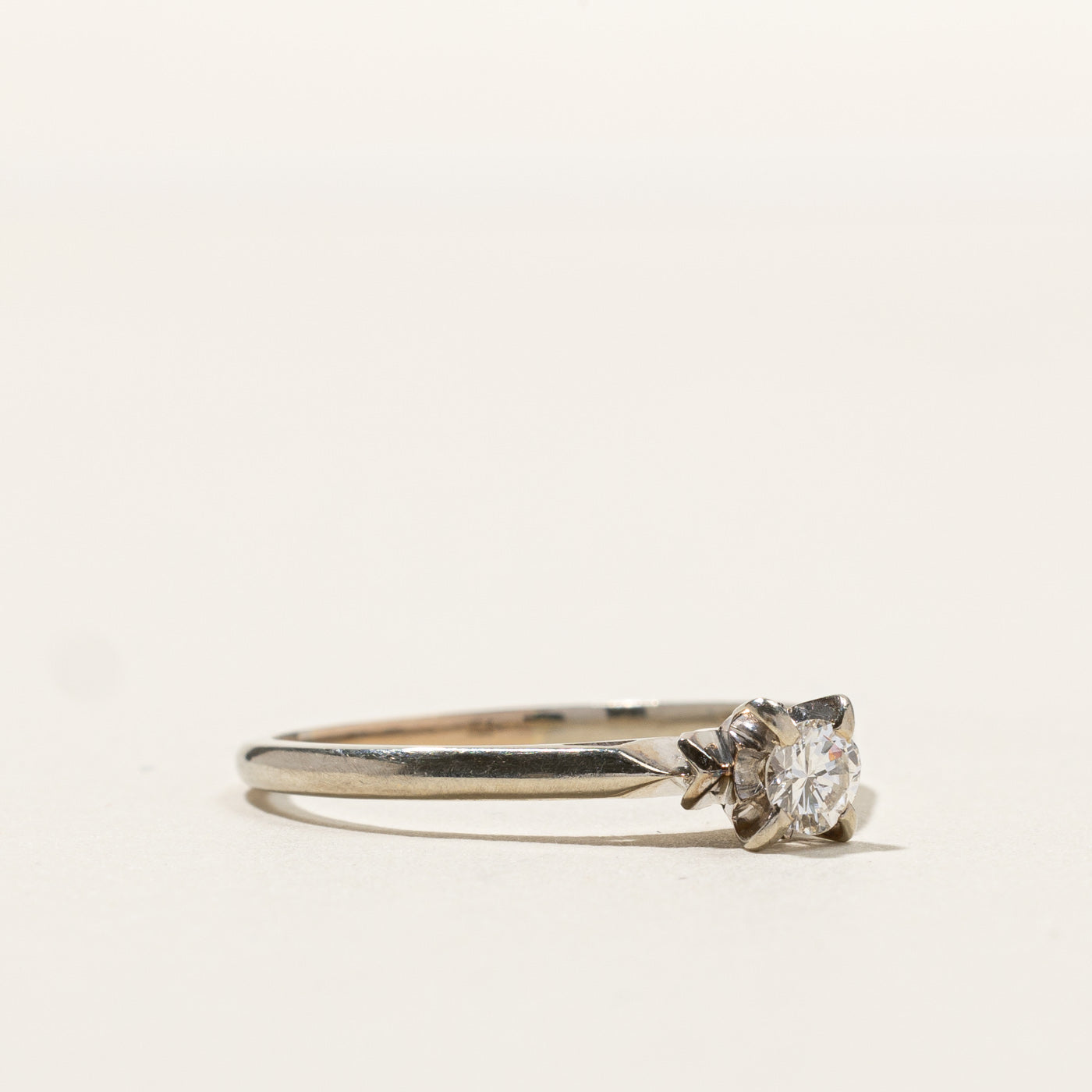 High Set Diamond Ring | 0.20ct | SZ 8.75 |