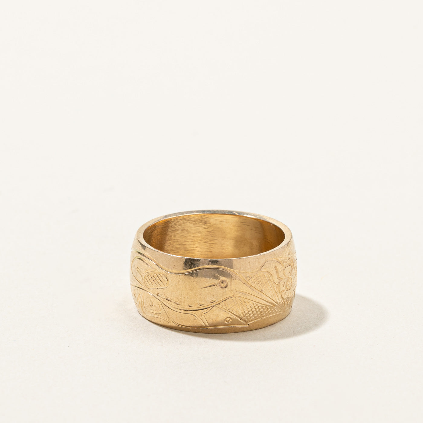 Indigenous Art Gold Band | SZ 7 |