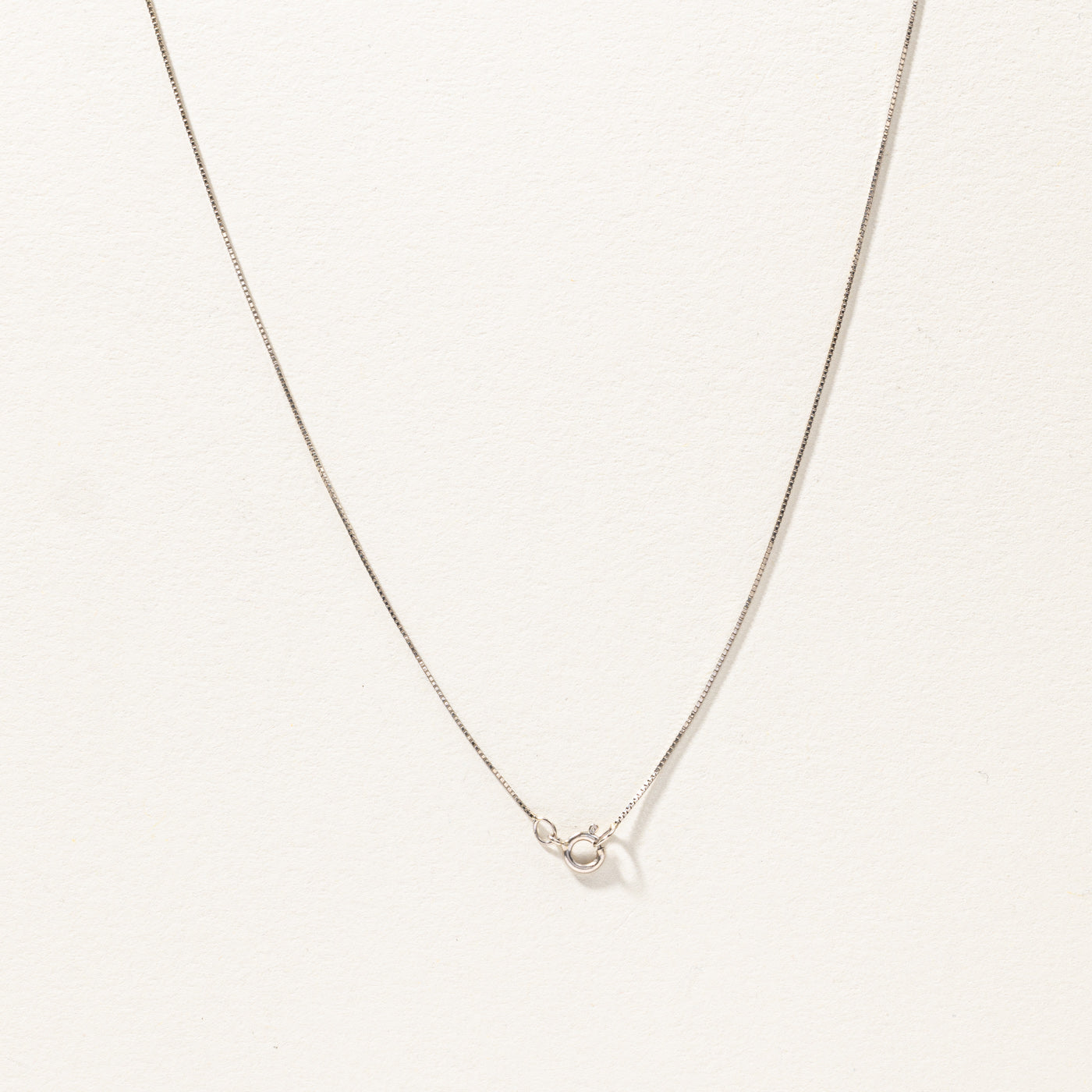 Solitaire Diamond Pendant Necklace | 0.13ctw | 18"|