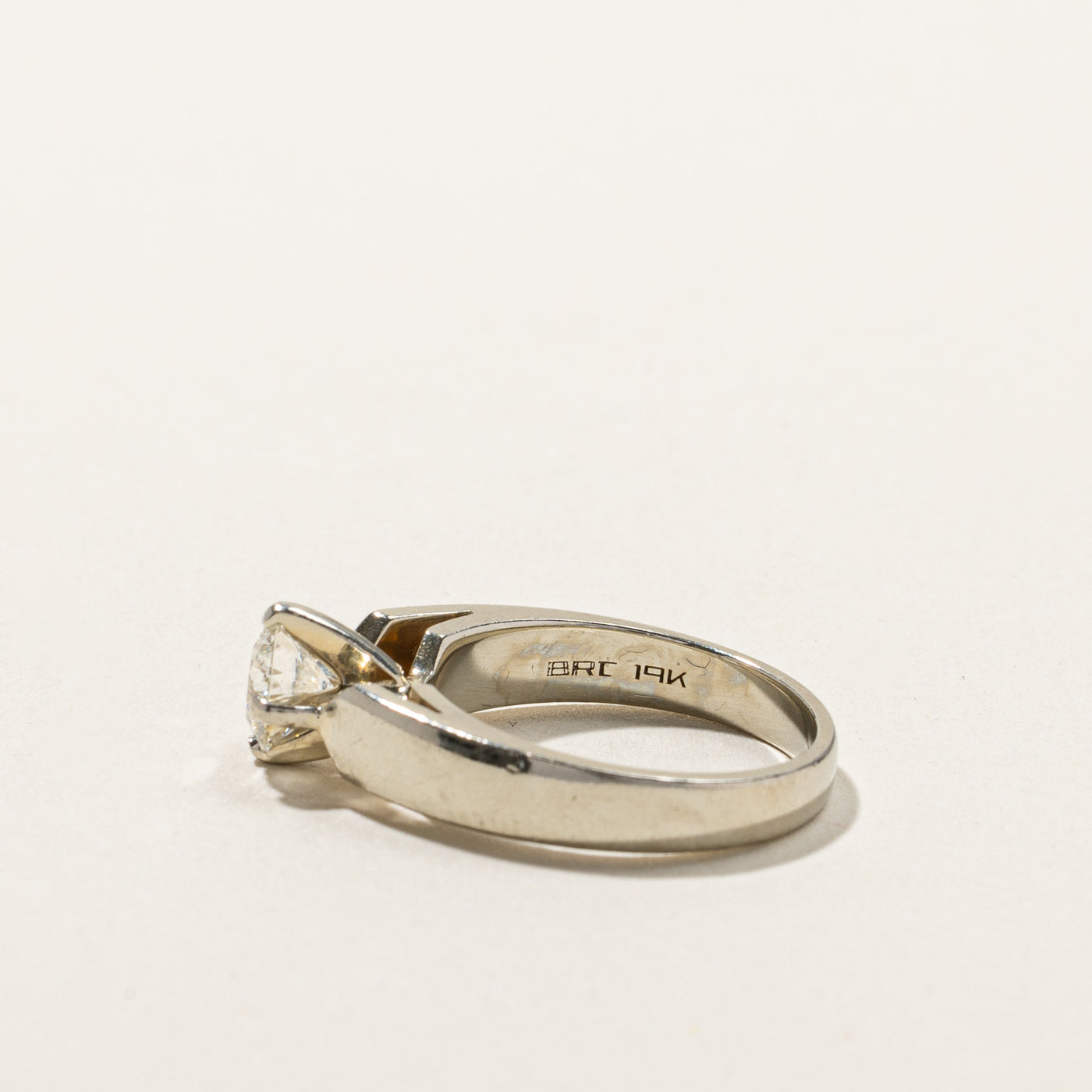 Solitaire Diamond Engagement Ring | 0.60ct SI1/SI2 K/L | SZ 4 |