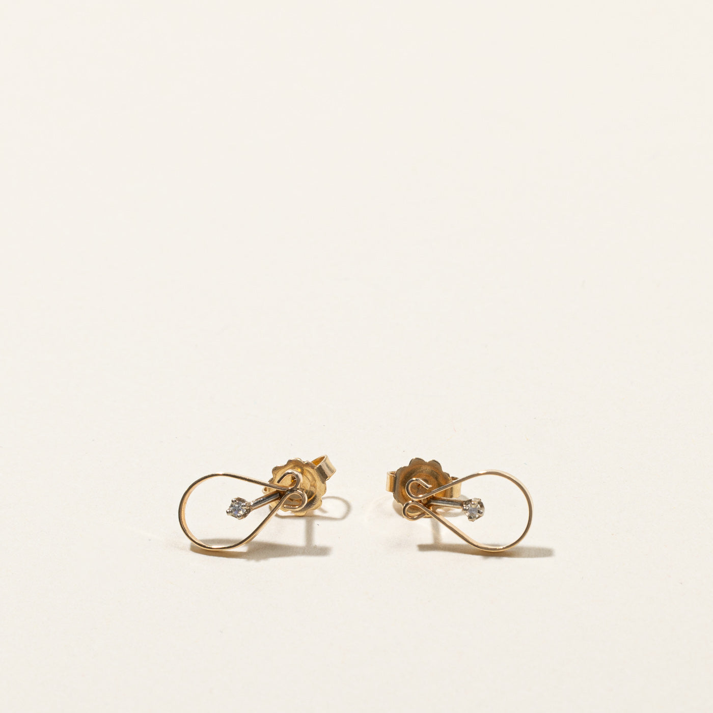 Diamond Drop Earrings | 0.02ctw |