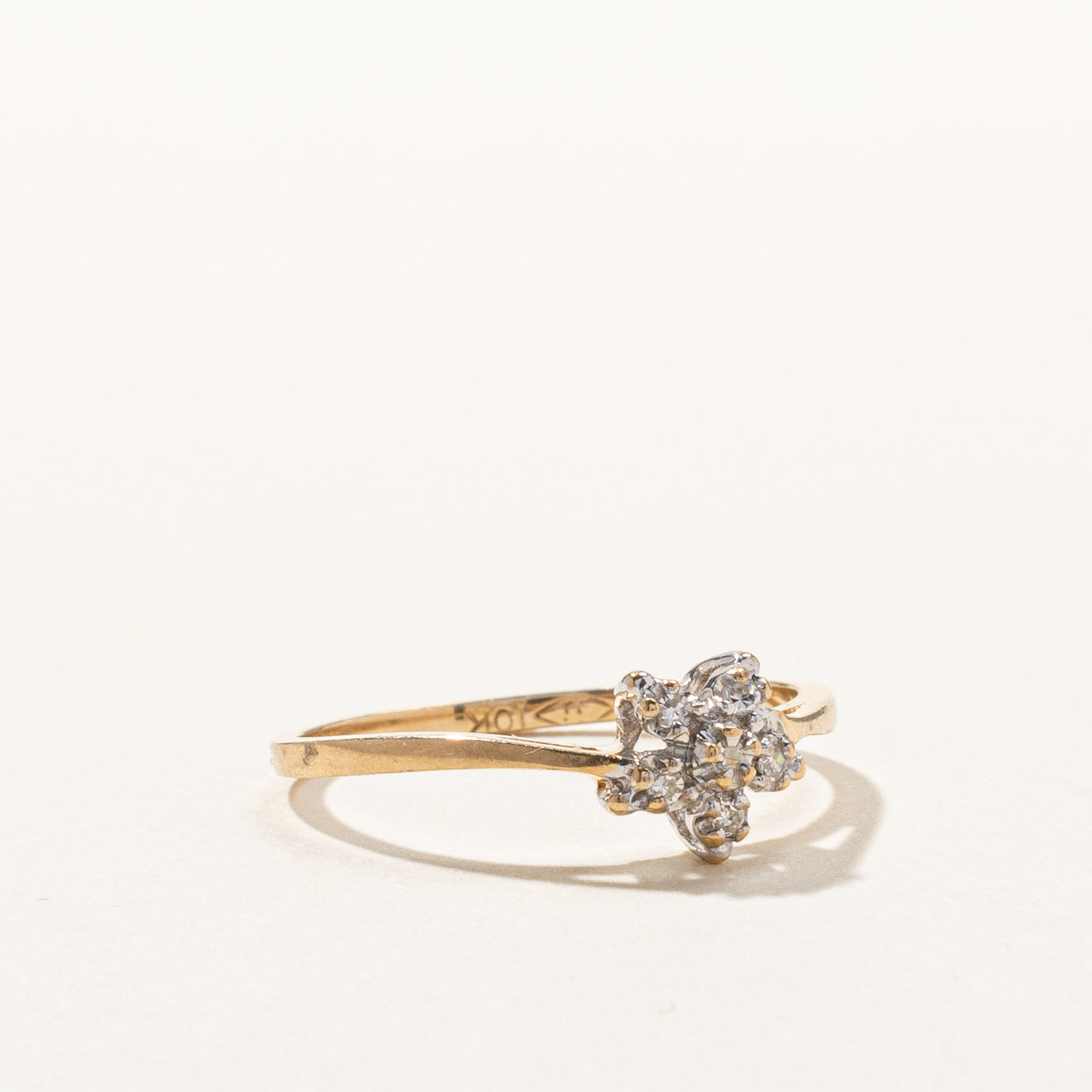 Cluster Set Diamond Ring | 0.06ctw | SZ 6.5 |