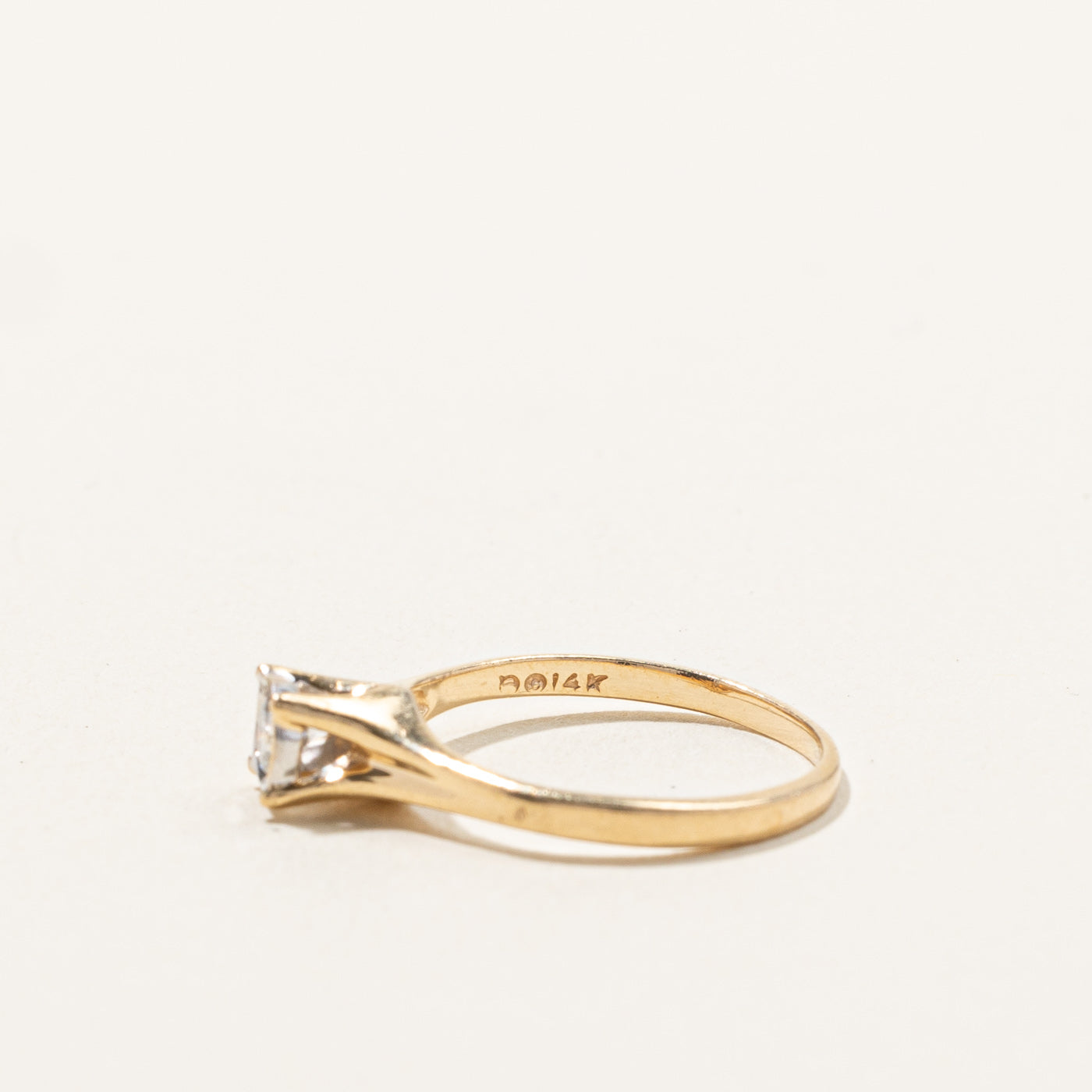 Solitaire Diamond Ring | 0.18ct | SZ 4 |