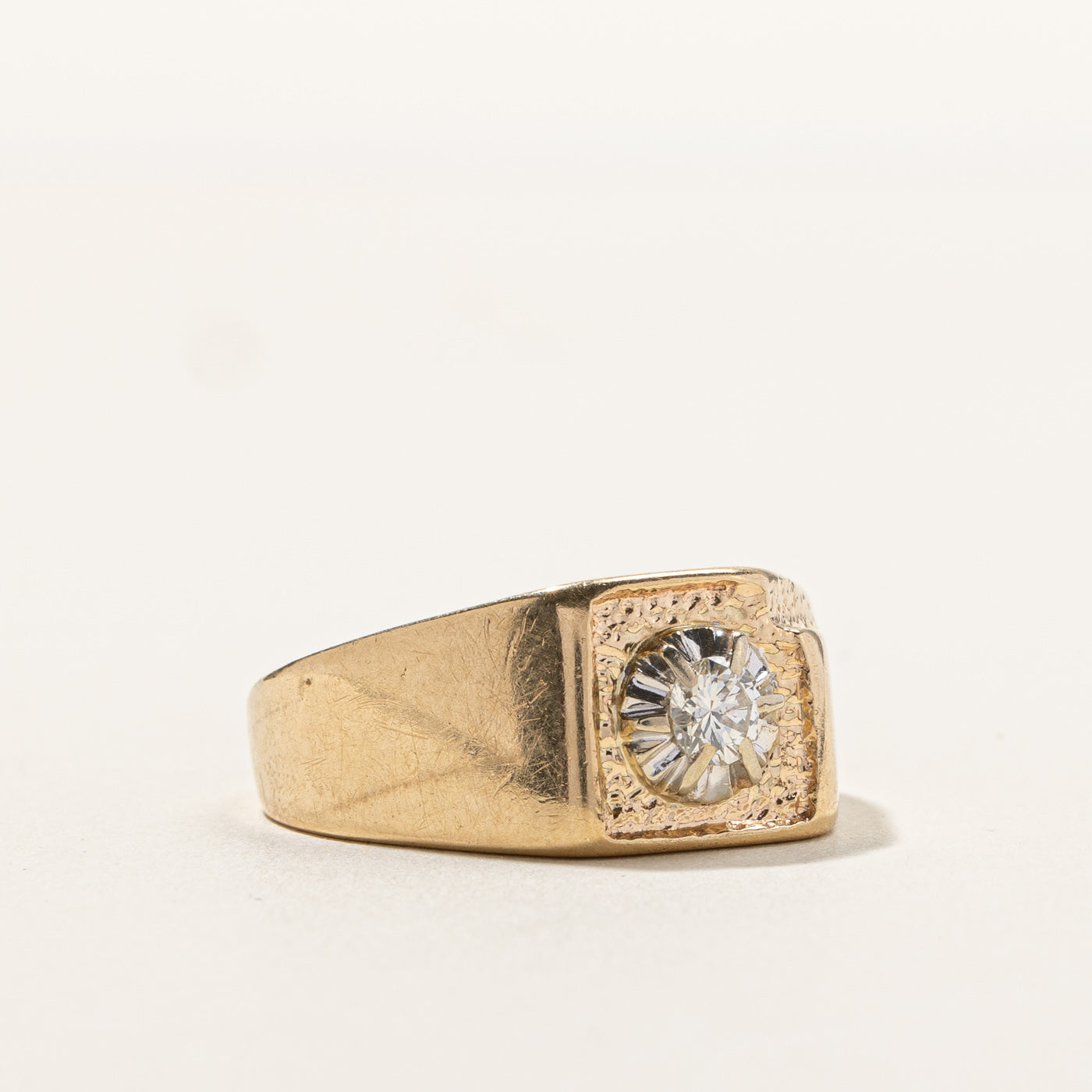 Claw Set Diamond Ring| 0.28ct | SZ 11.25 |