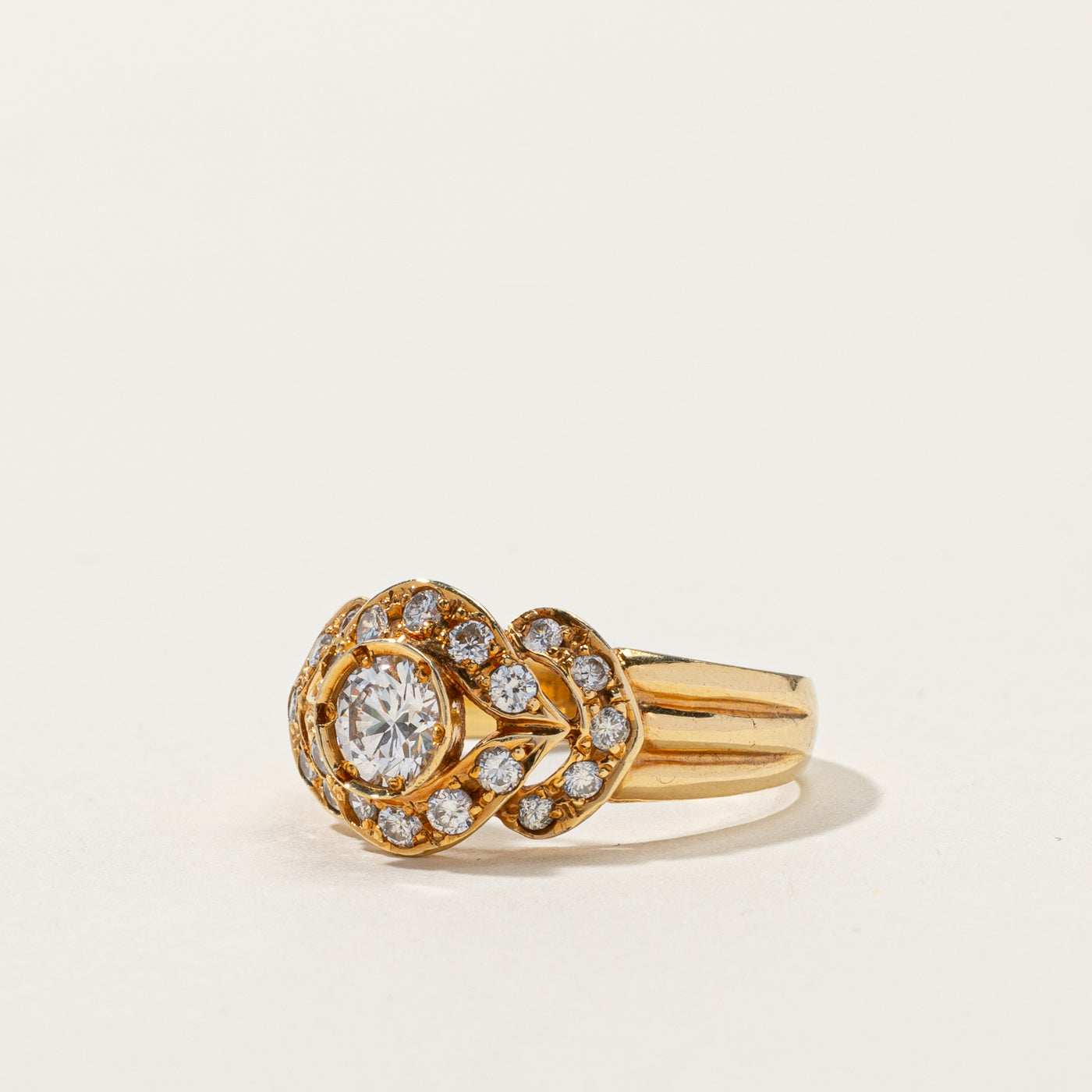 Cluster Set Diamond Ring | 1.00ctw | SZ 8.25 |