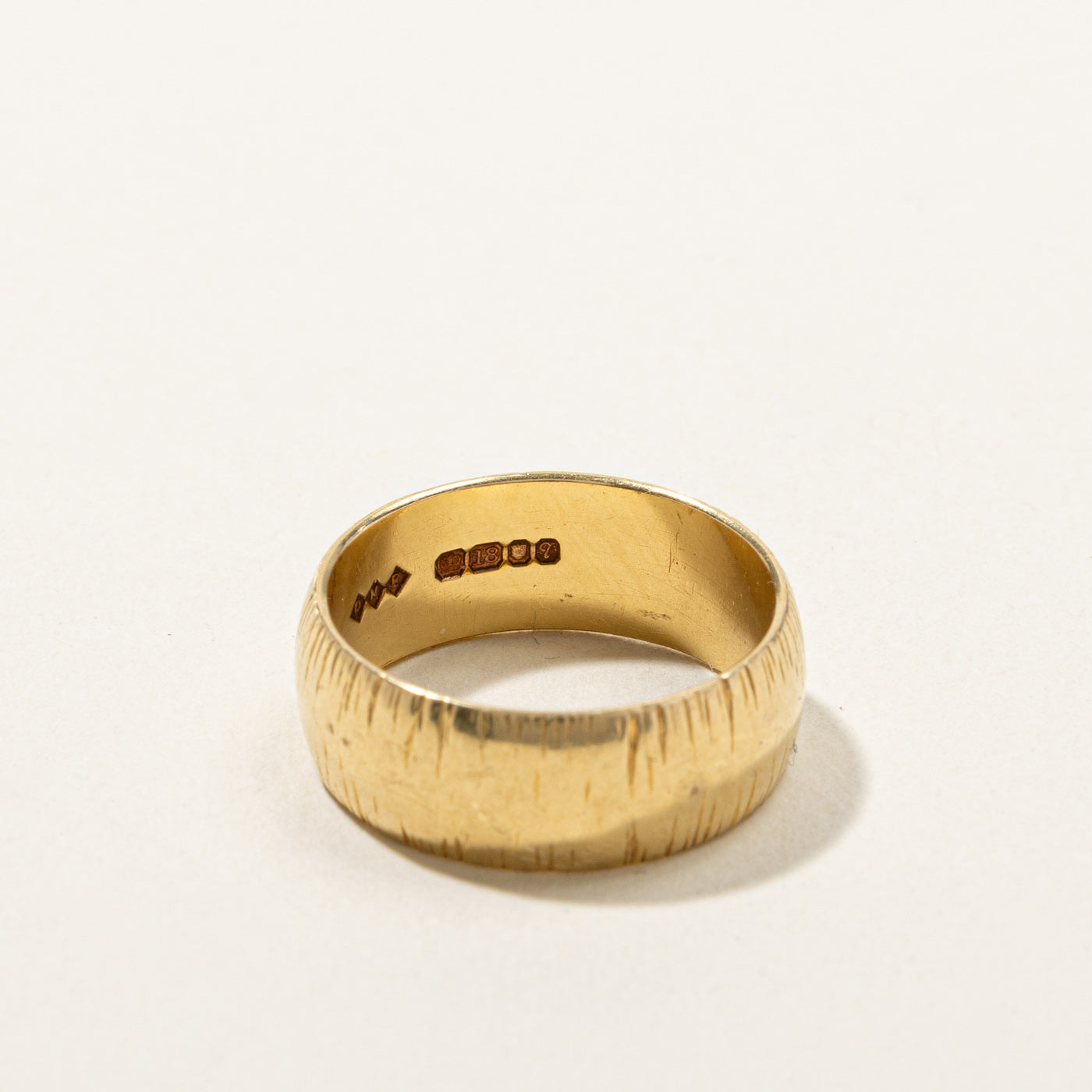 1971 London Brushed Gold Cigar Band | SZ 7 |