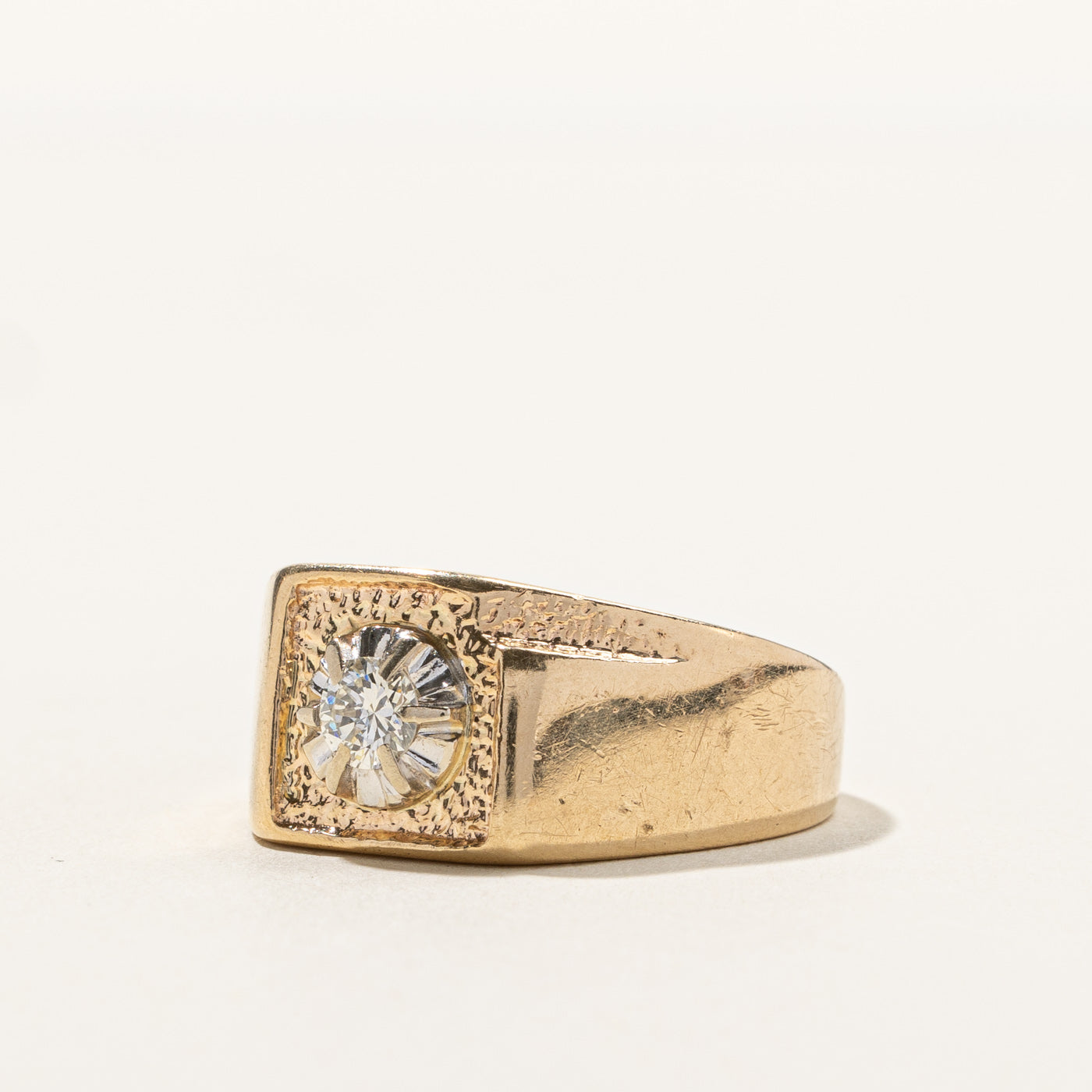 Claw Set Diamond Ring| 0.28ct | SZ 11.25 |