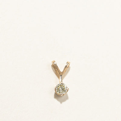 Solitaire Diamond Pendant | 0.23ct |