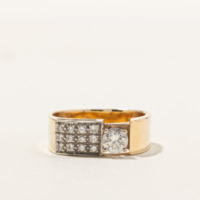Cluster Diamond Ring | 0.63ctw | SZ 8.5 |
