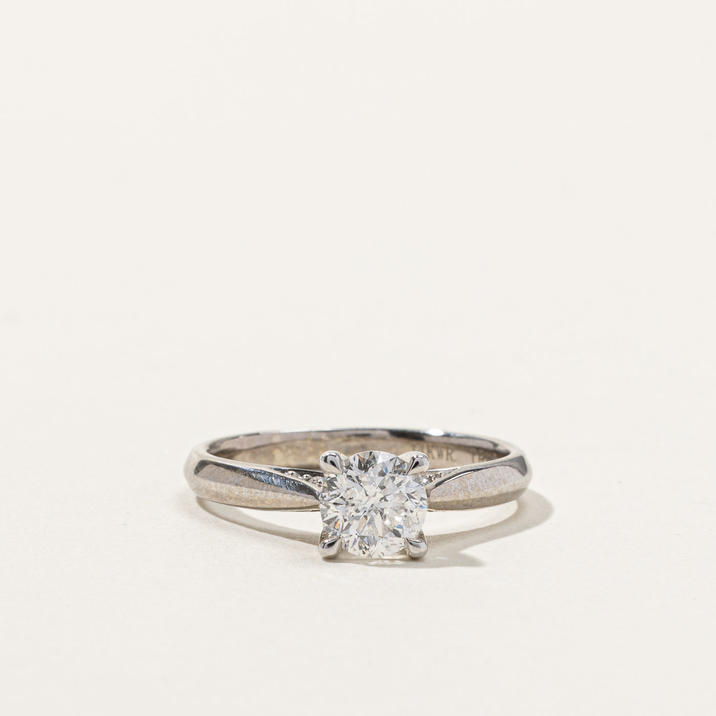 High Set Diamond Engagement Ring | 1.04ctw I1 E/F | SZ 7.75 |