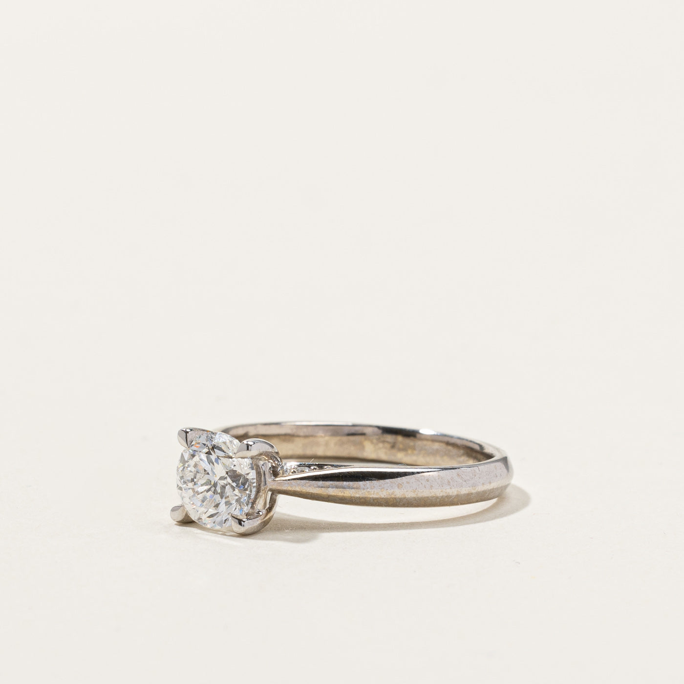 High Set Diamond Engagement Ring | 1.04ctw I1 E/F | SZ 7.75 |