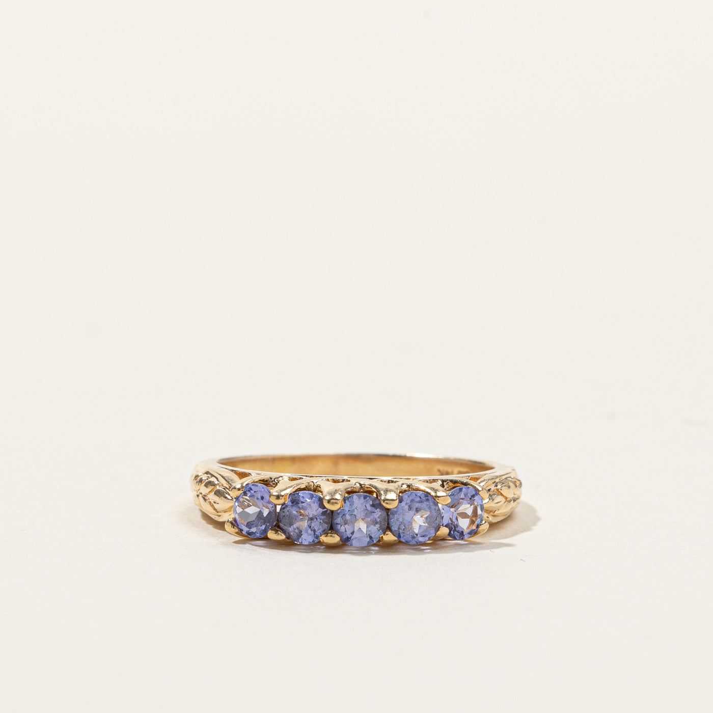 Five Stone Tanzanite Ring | 1.00ctw | SZ 8.5 |