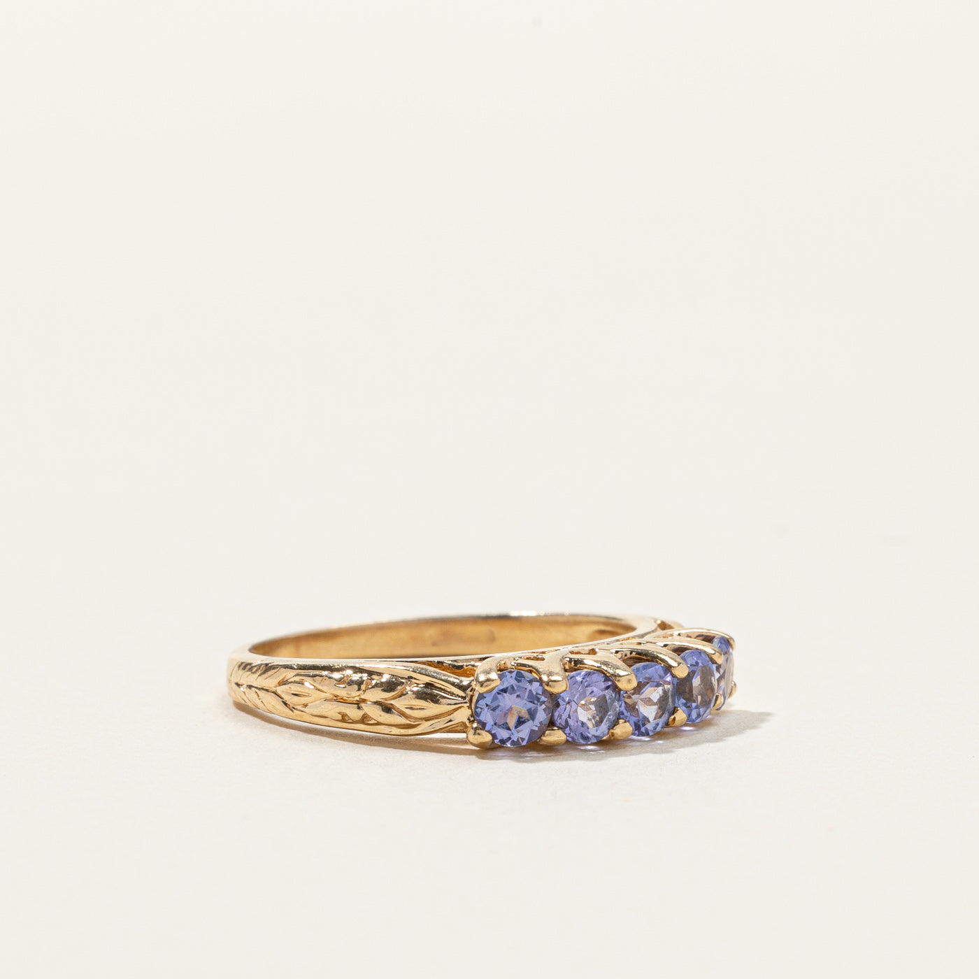 Five Stone Tanzanite Ring | 1.00ctw | SZ 8.5 |