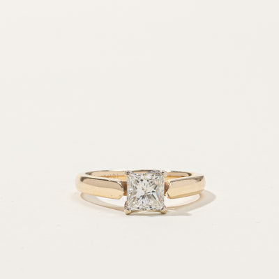 Solitaire Princess Diamond Ring | 1.00ct VVS2 I | SZ 7 |