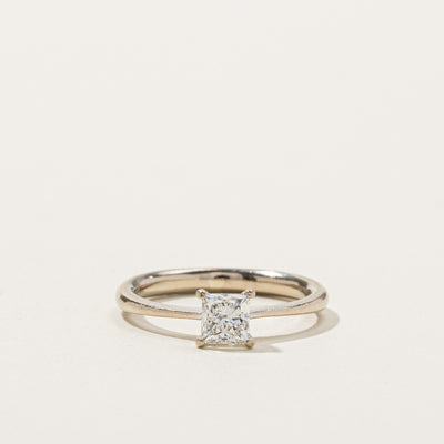 Solitaire Princess Diamond Ring | 0.54ct SI1 G | SZ 5.5 |