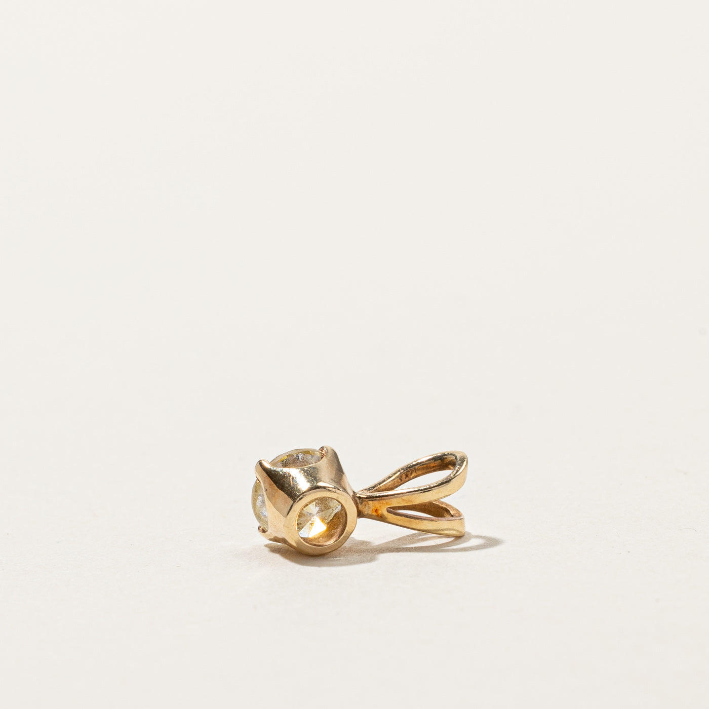 Pendentif Diamant Solitaire | 0,44 ct | 