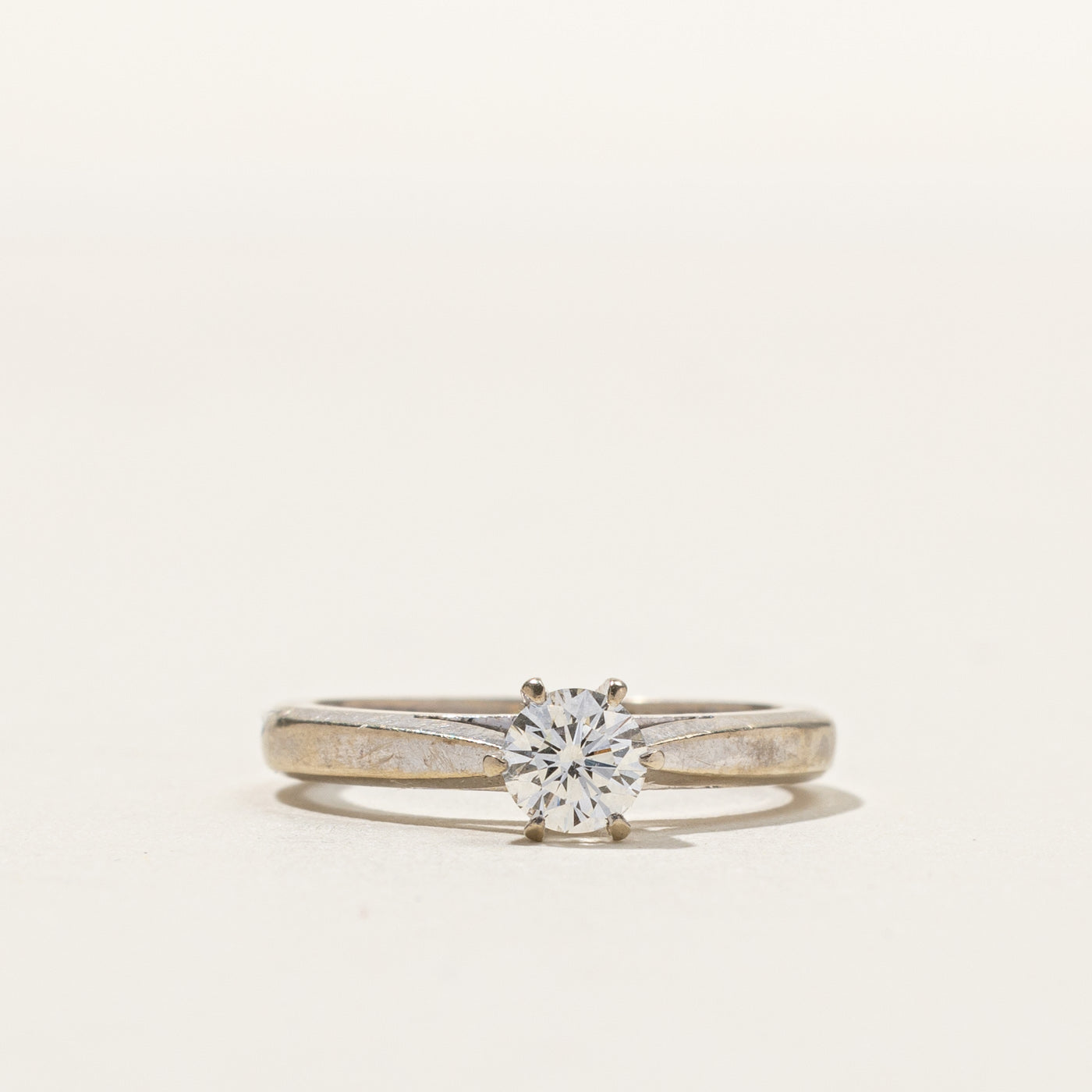 'Birks' Solitaire Diamond Ring | 0.27ct | SZ 3.5 |