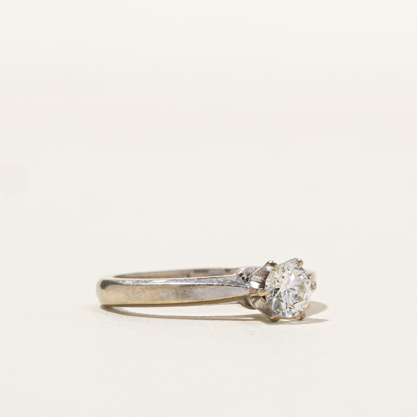 'Birks' Solitaire Diamond Ring | 0.27ct | SZ 3.5 |