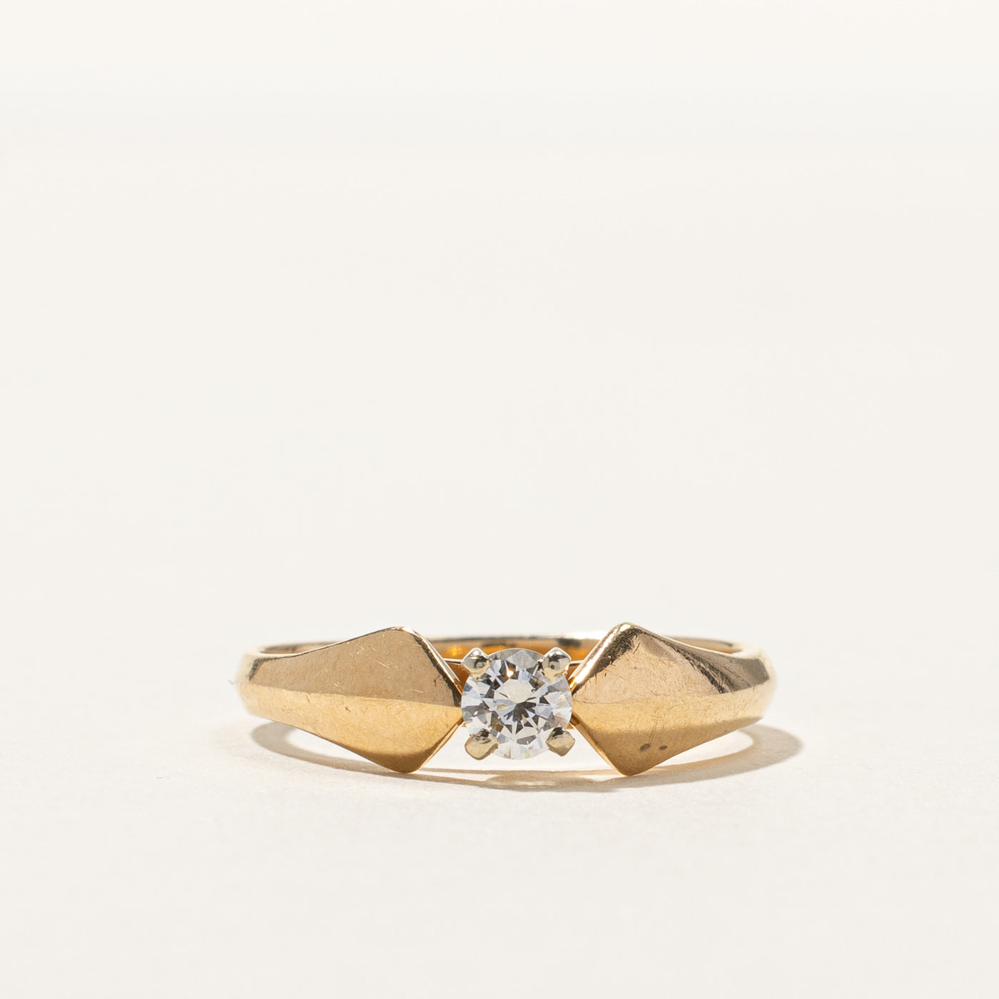 Solitaire Diamond Ring | 0.17ct | SZ 5.75 |