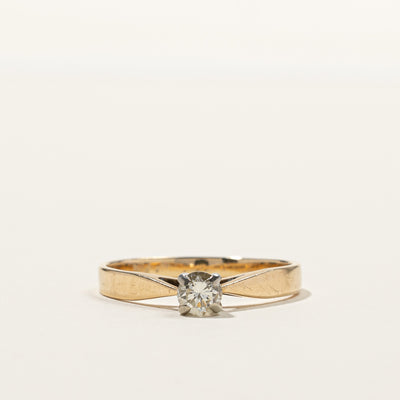 Solitaire Diamond Ring | 0.36ct | SZ 9.75 |