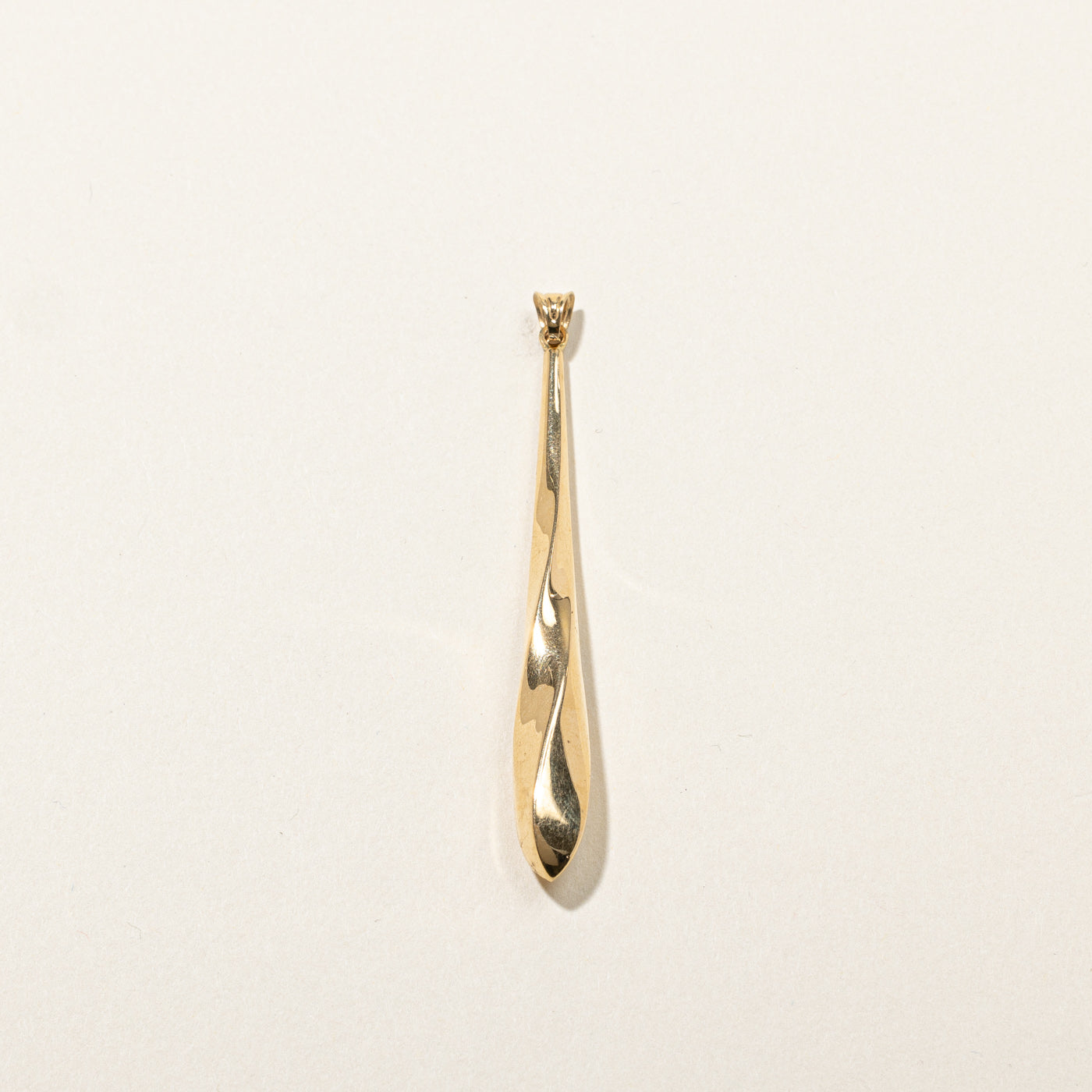 Textured Drop Pendant