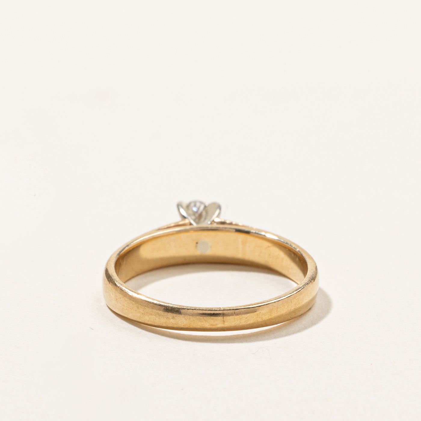 Solitaire Oval Cut Diamond Ring | 0.10ct | SZ 5 |