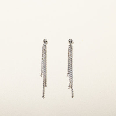 Diamond Dangle Earrings | 0.04ctw |