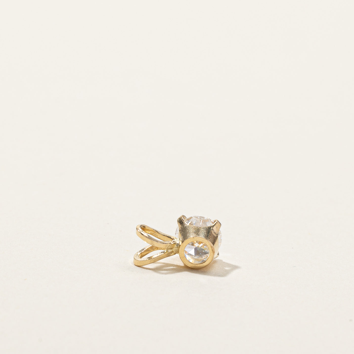 Solitaire Diamond Pendant | 0.52ct |