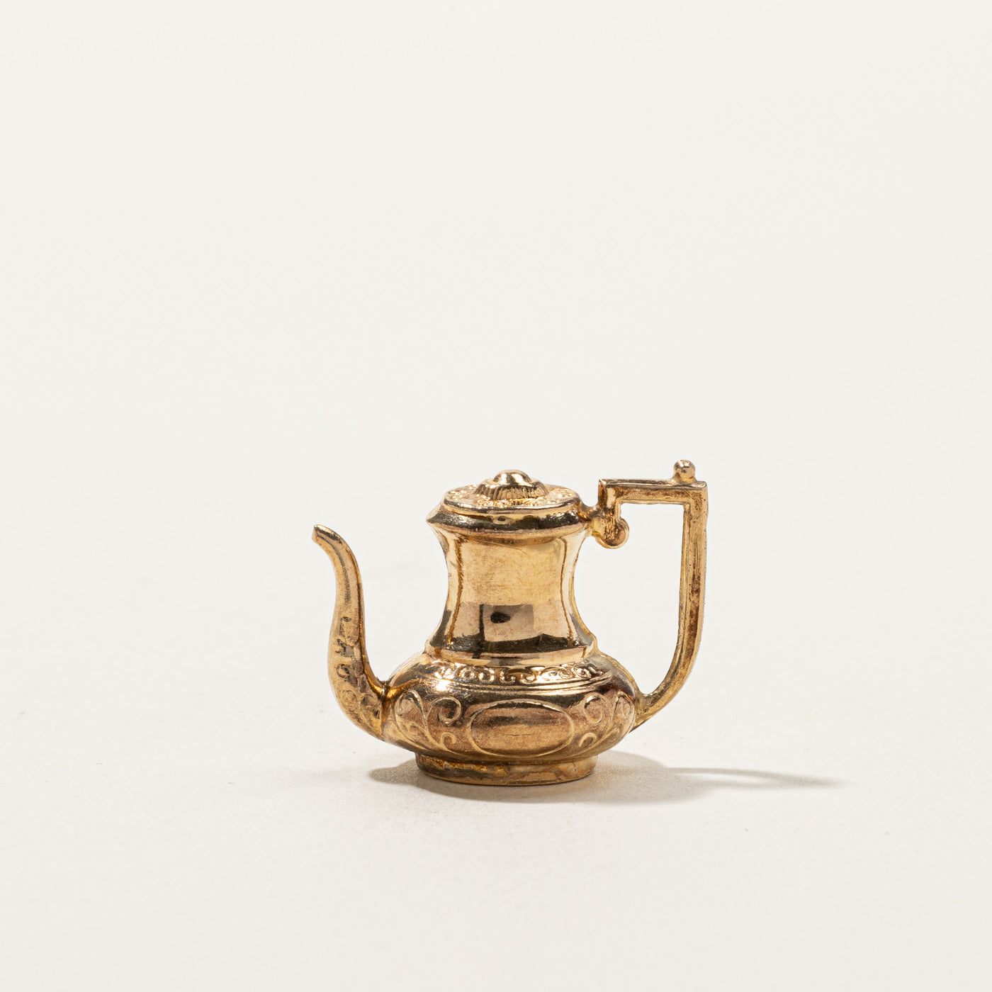 Gold Teapot Charm