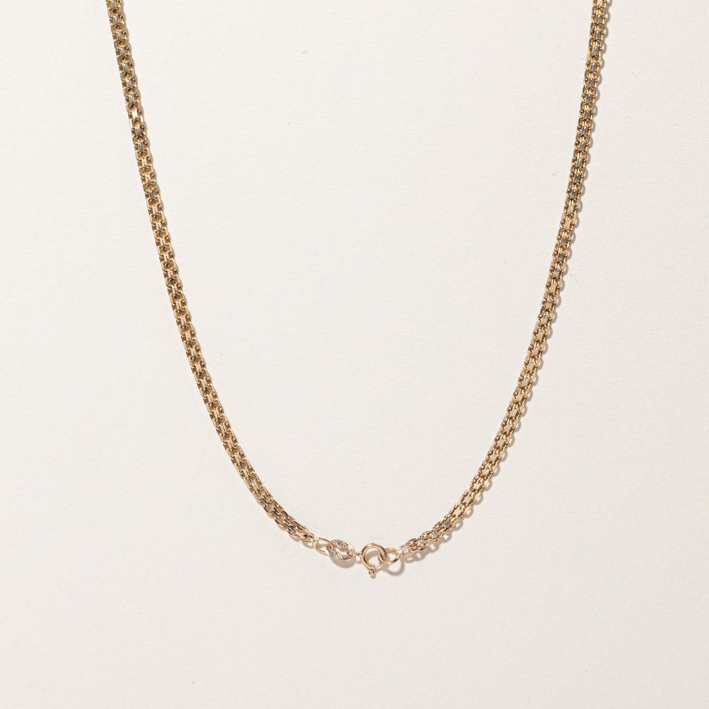 Textured Gold Chain | 23