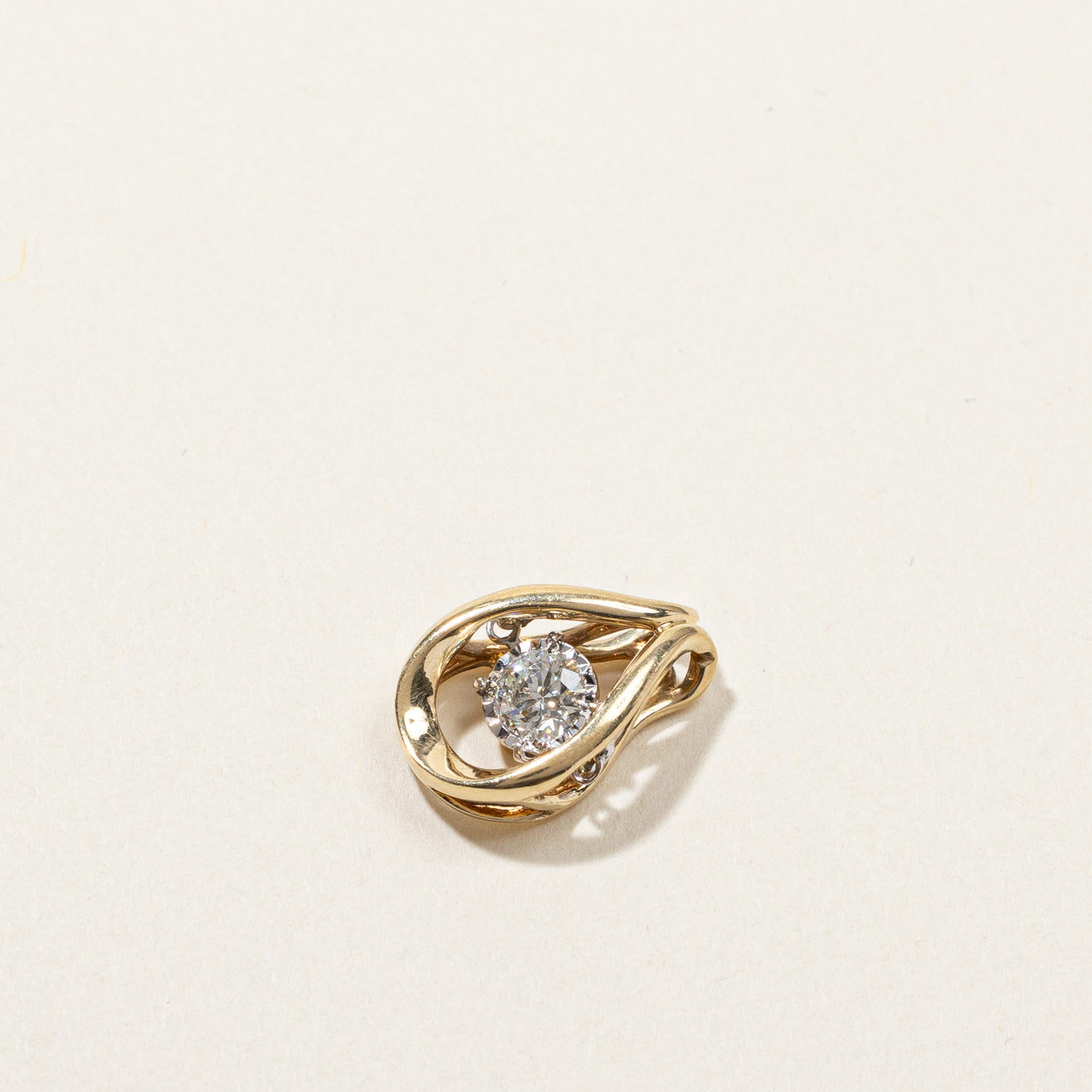 Diamond Drop Pendant | 0.25ct |