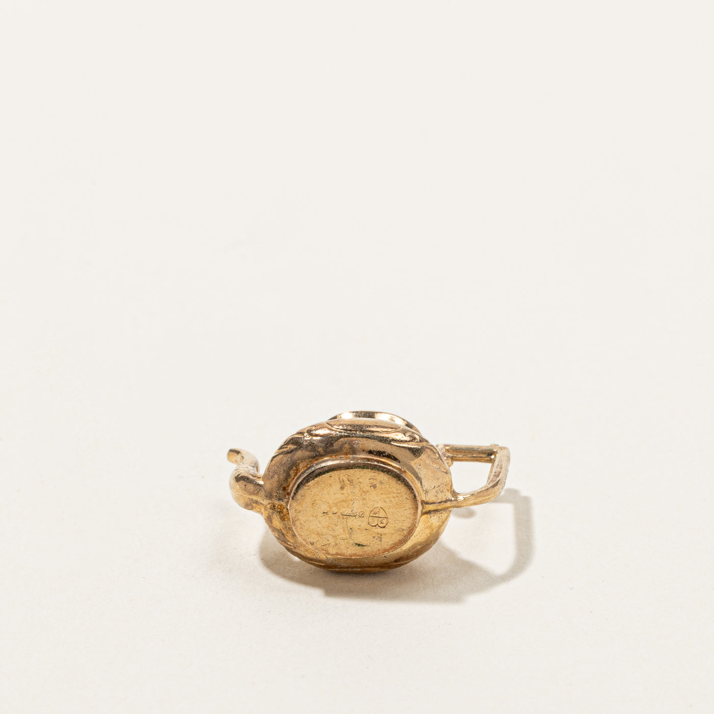 Gold Teapot Charm