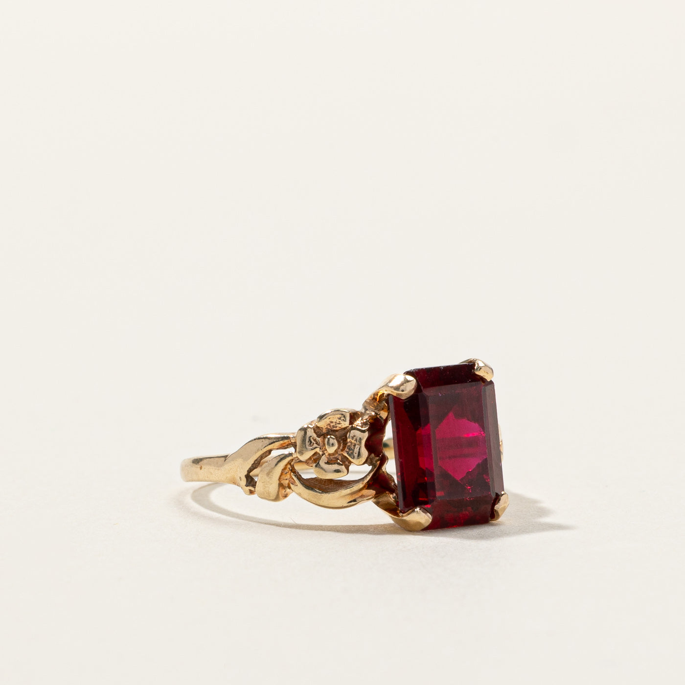 Synthetic Ruby Ring | 2.50ct | SZ 5.25 |