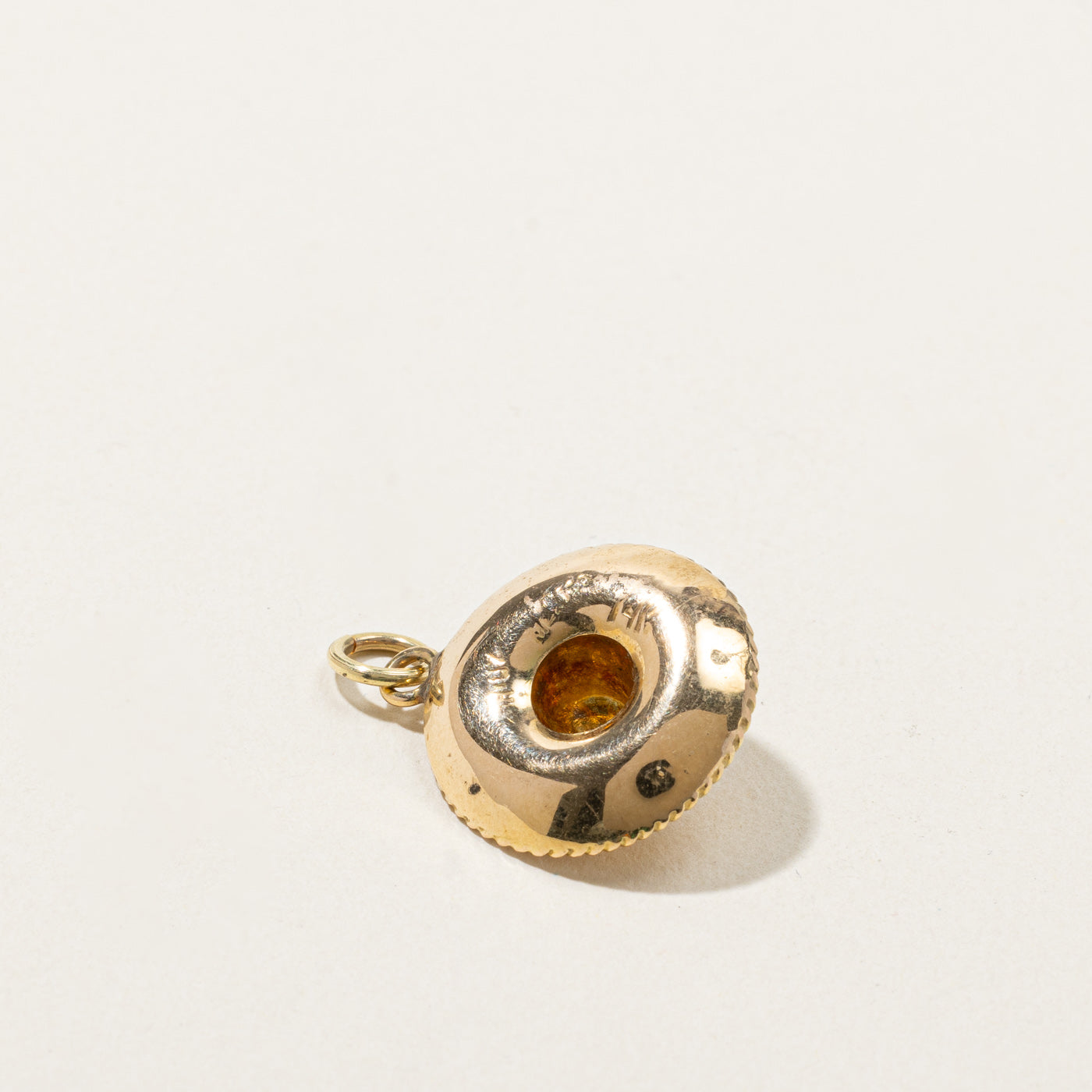 Gold Sombrero Charm