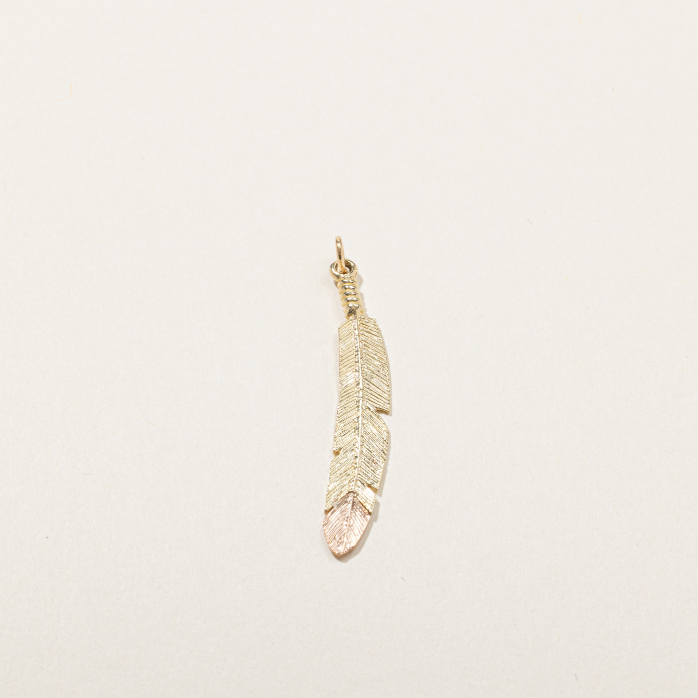 Gold Leaf Charm