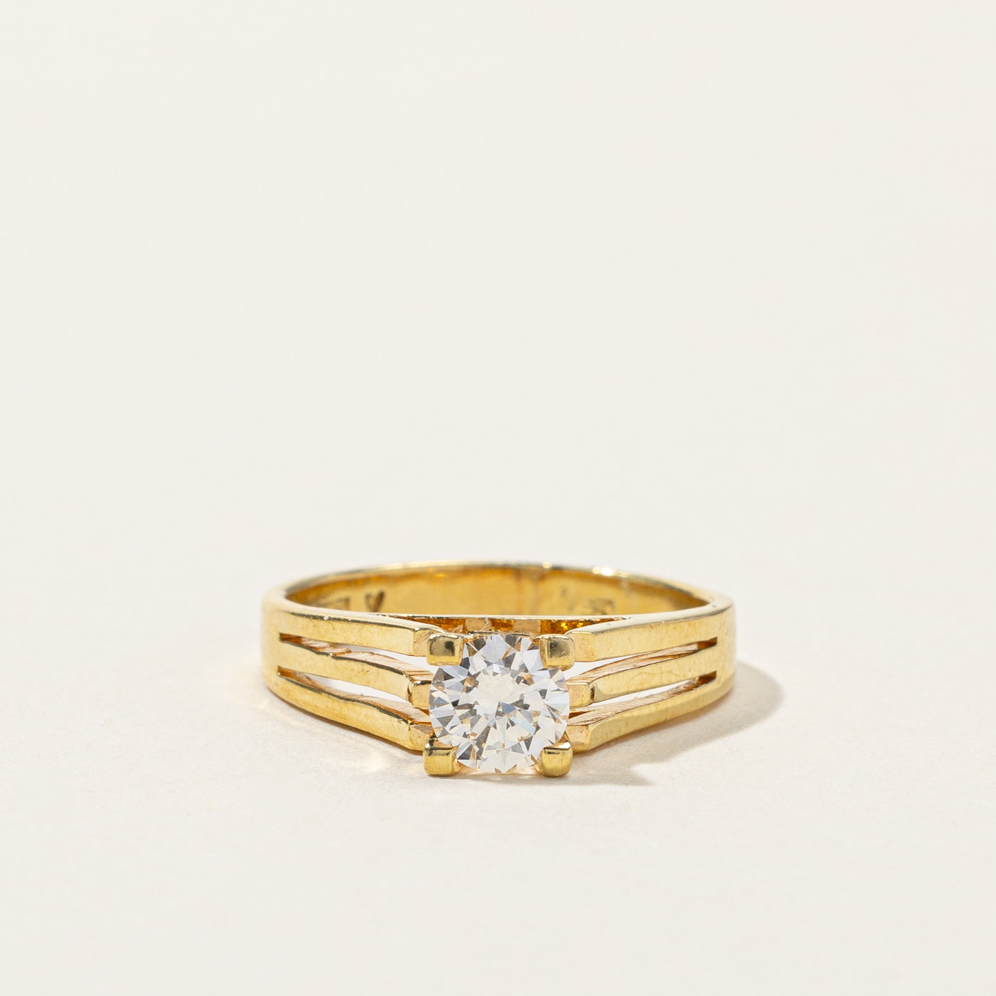 High Set Diamond Ring | 0.45ct | SZ 4.5 |