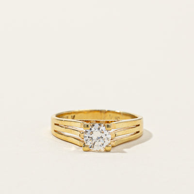 High Set Diamond Ring | 0.45ct | SZ 4.5 |