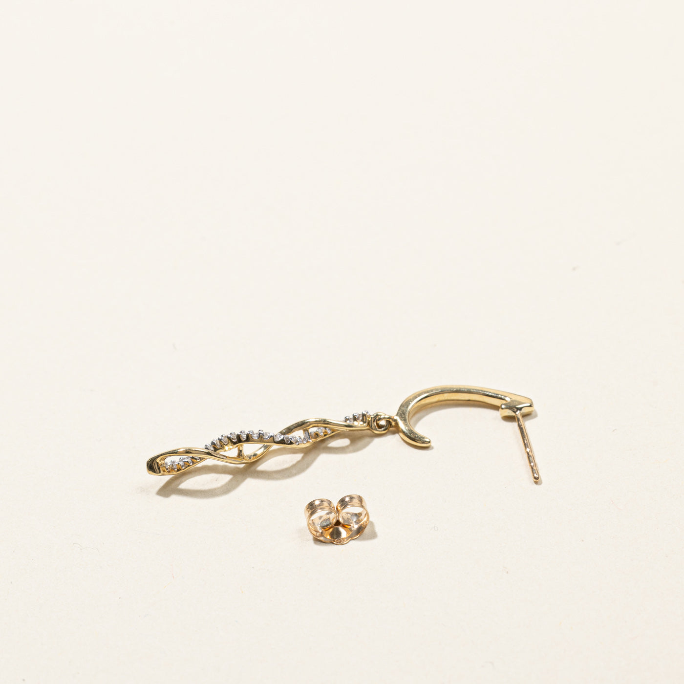 Diamond Infinity Earrings | 0.14ctw |